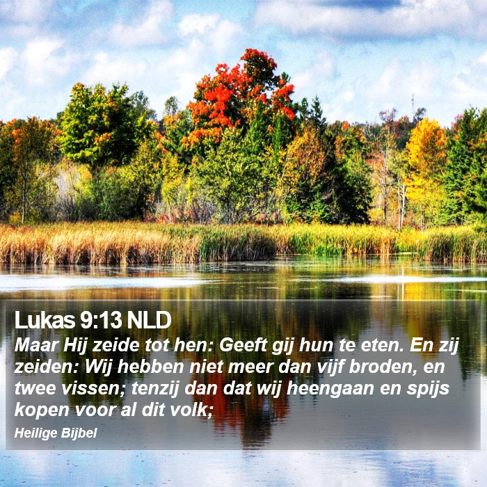 Lukas 9:13 NLD Bible Study