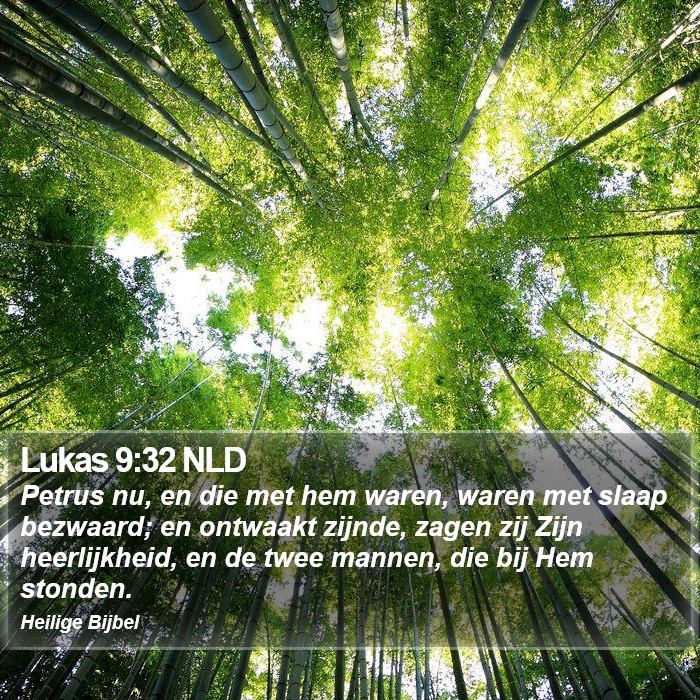 Lukas 9:32 NLD Bible Study