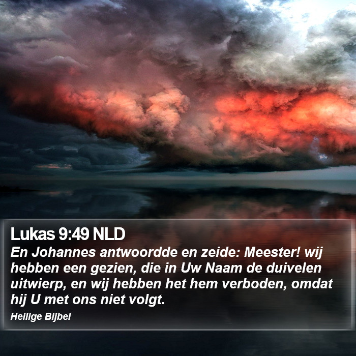 Lukas 9:49 NLD Bible Study