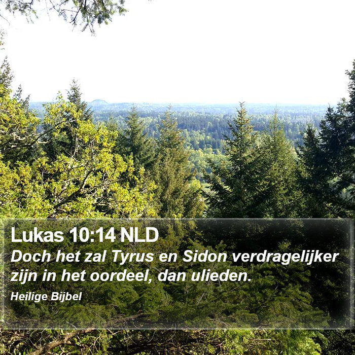 Lukas 10:14 NLD Bible Study