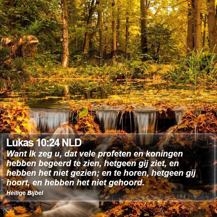 Lukas 10:24 NLD Bible Study