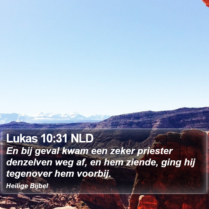 Lukas 10:31 NLD Bible Study