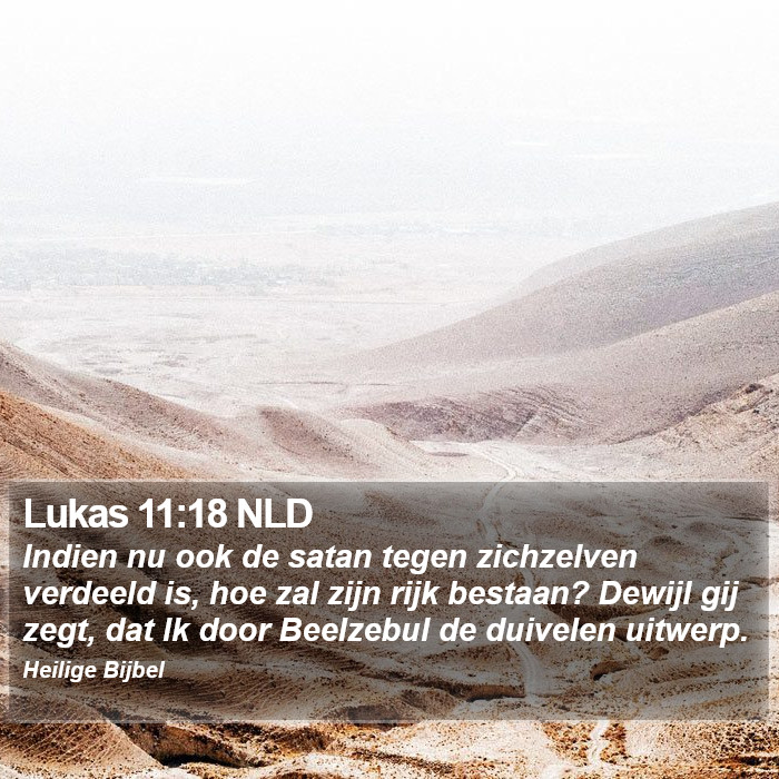 Lukas 11:18 NLD Bible Study
