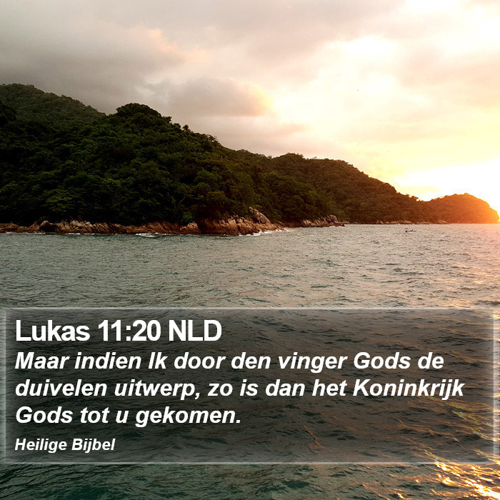 Lukas 11:20 NLD Bible Study