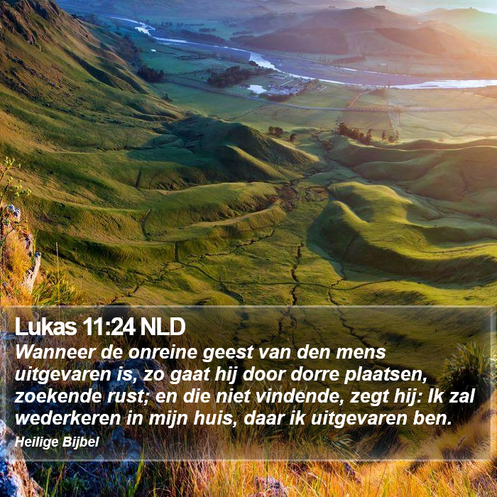 Lukas 11:24 NLD Bible Study
