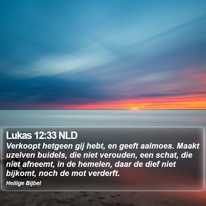 Lukas 12:33 NLD Bible Study