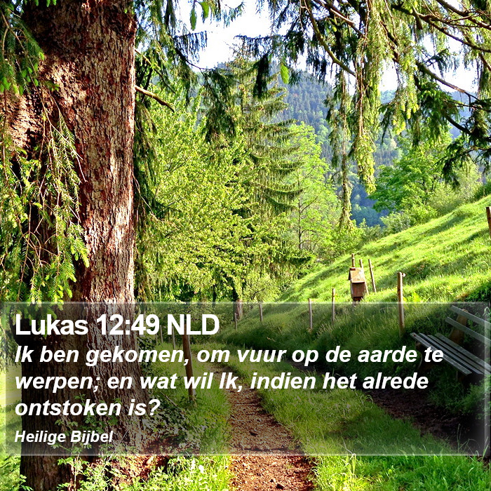 Lukas 12:49 NLD Bible Study