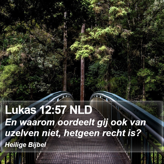 Lukas 12:57 NLD Bible Study