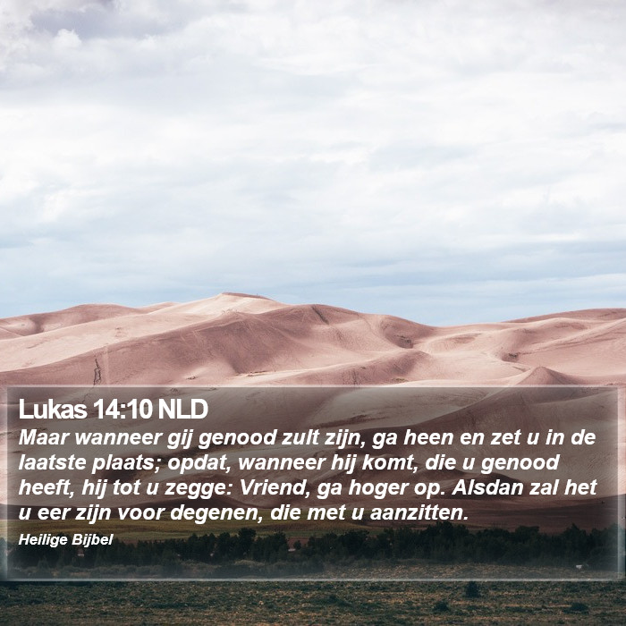 Lukas 14:10 NLD Bible Study