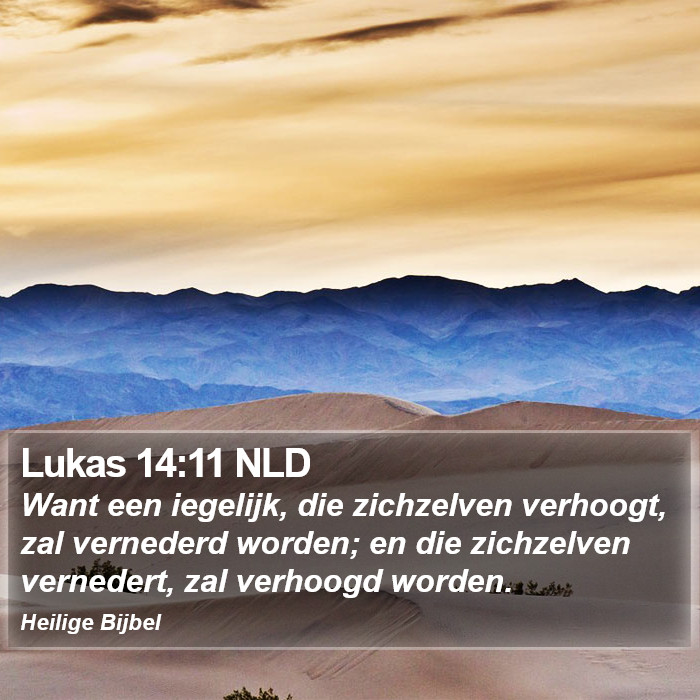 Lukas 14:11 NLD Bible Study