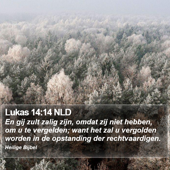 Lukas 14:14 NLD Bible Study