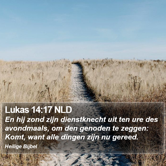 Lukas 14:17 NLD Bible Study