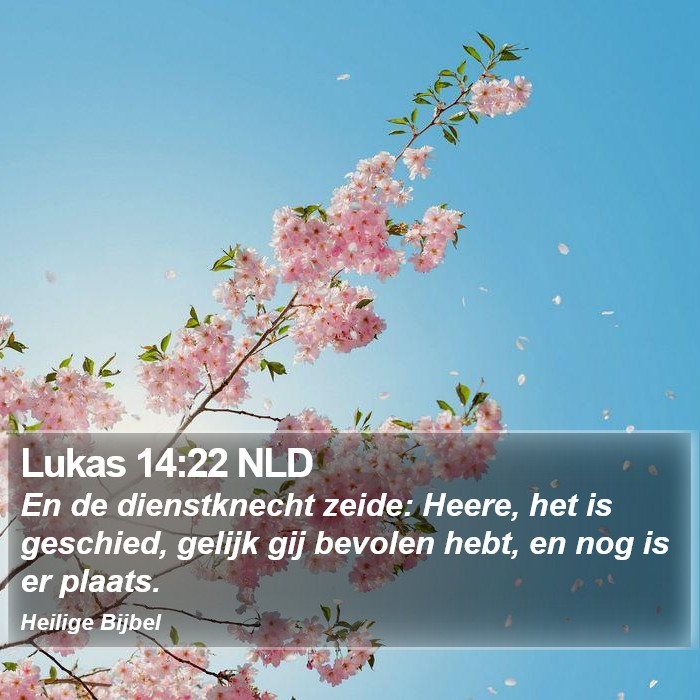 Lukas 14:22 NLD Bible Study