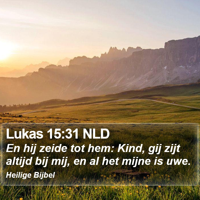 Lukas 15:31 NLD Bible Study