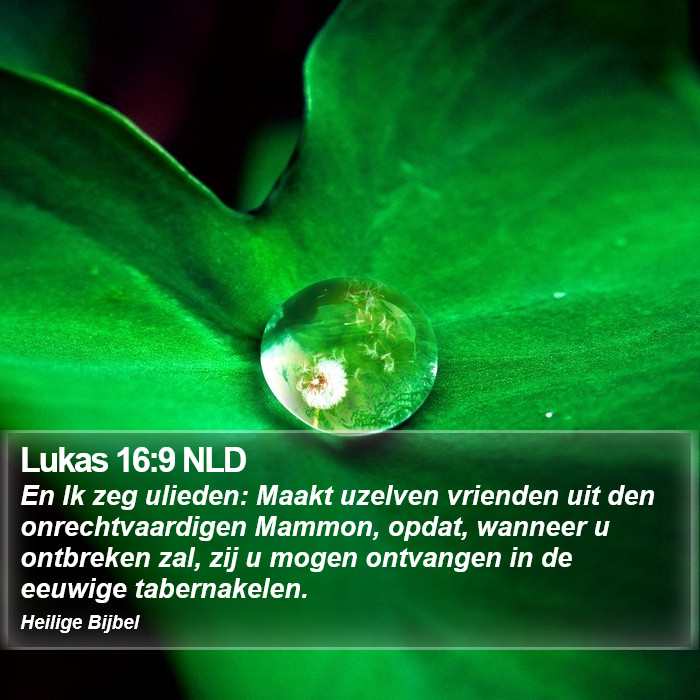 Lukas 16:9 NLD Bible Study