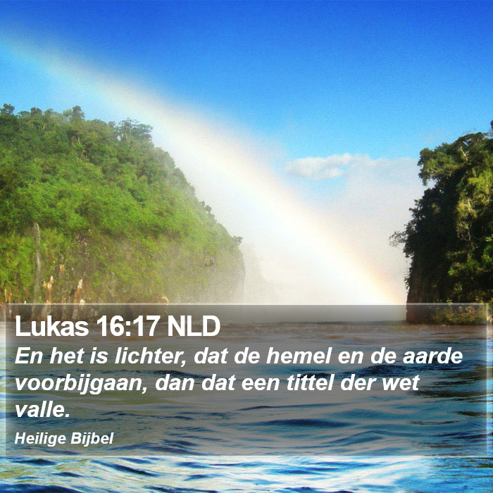 Lukas 16:17 NLD Bible Study