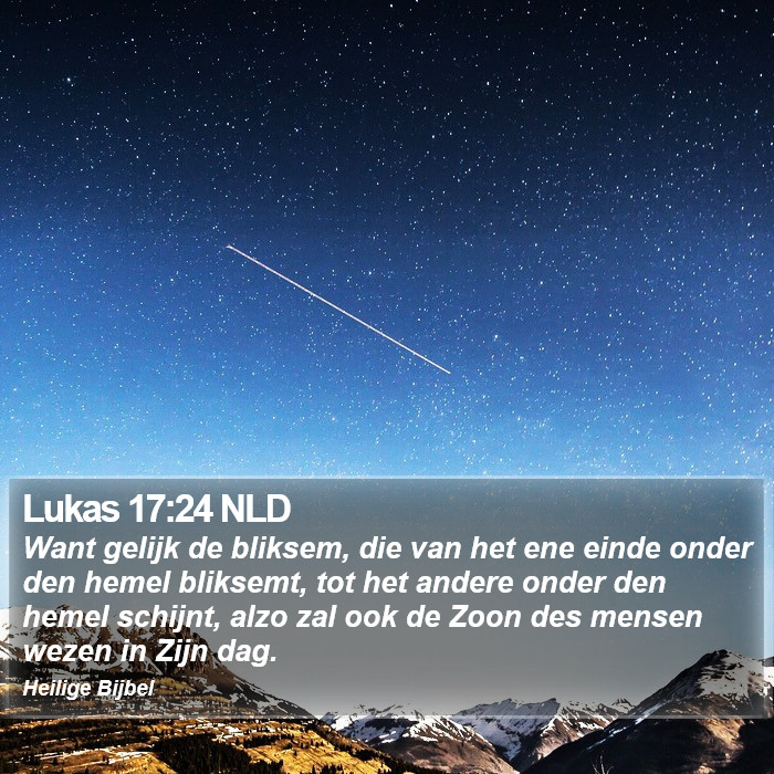 Lukas 17:24 NLD Bible Study