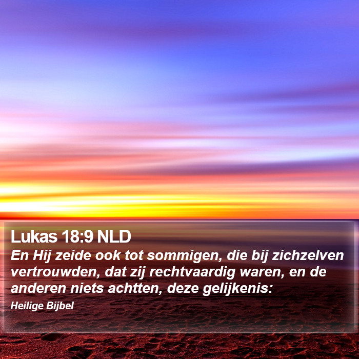 Lukas 18:9 NLD Bible Study