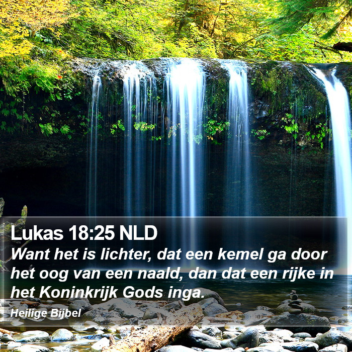Lukas 18:25 NLD Bible Study