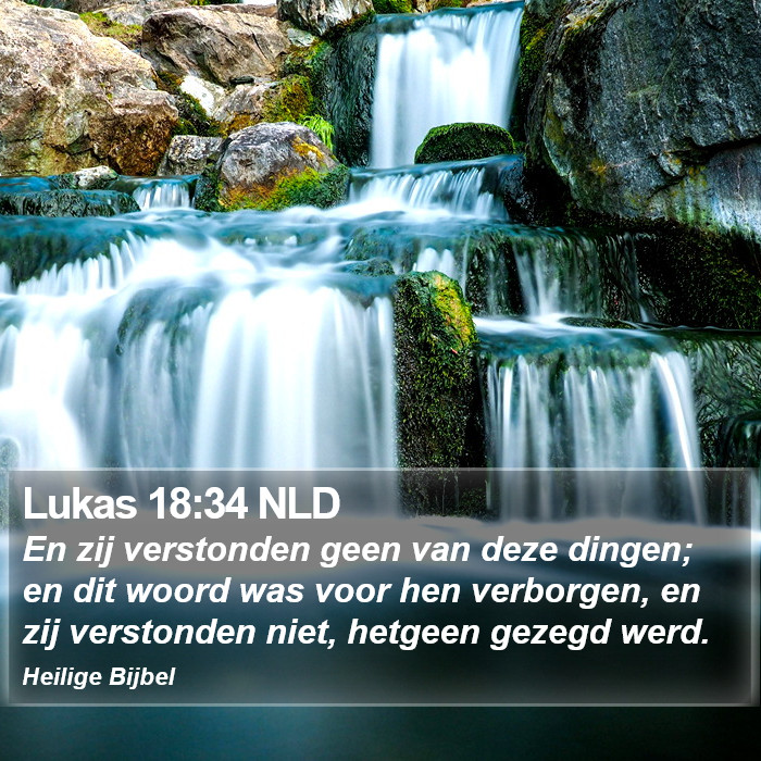 Lukas 18:34 NLD Bible Study