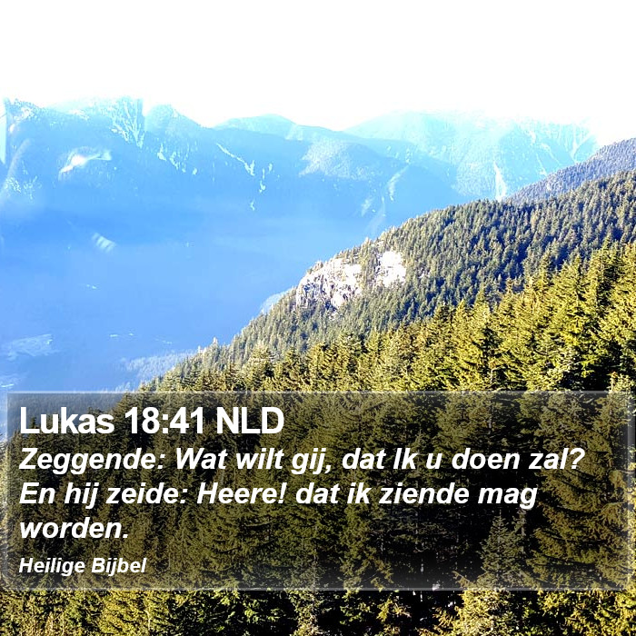 Lukas 18:41 NLD Bible Study