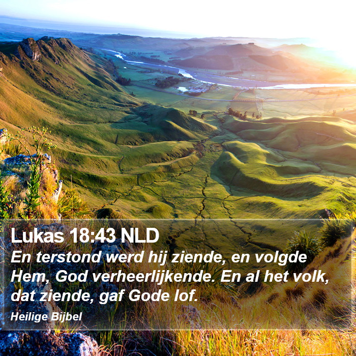 Lukas 18:43 NLD Bible Study
