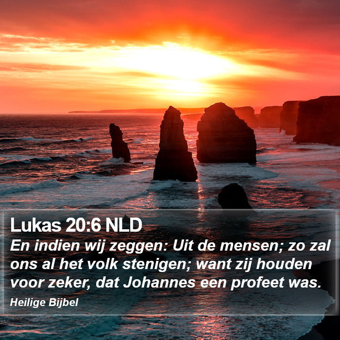 Lukas 20:6 NLD Bible Study