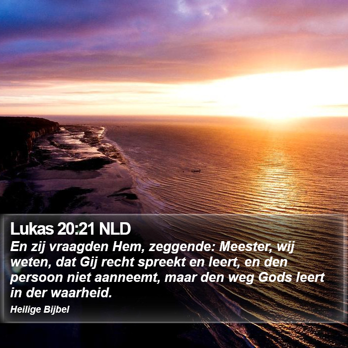 Lukas 20:21 NLD Bible Study
