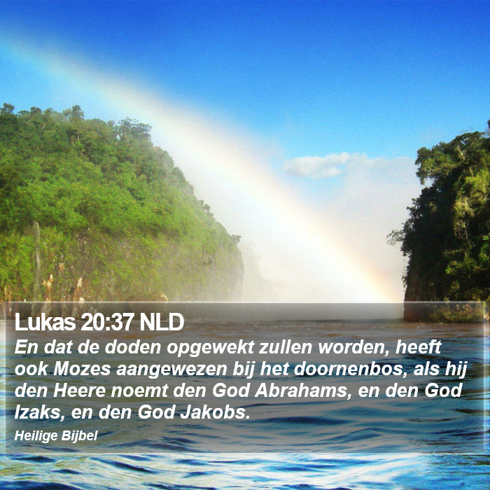 Lukas 20:37 NLD Bible Study