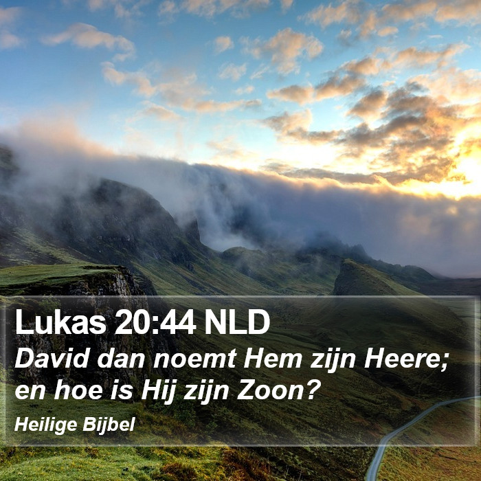 Lukas 20:44 NLD Bible Study