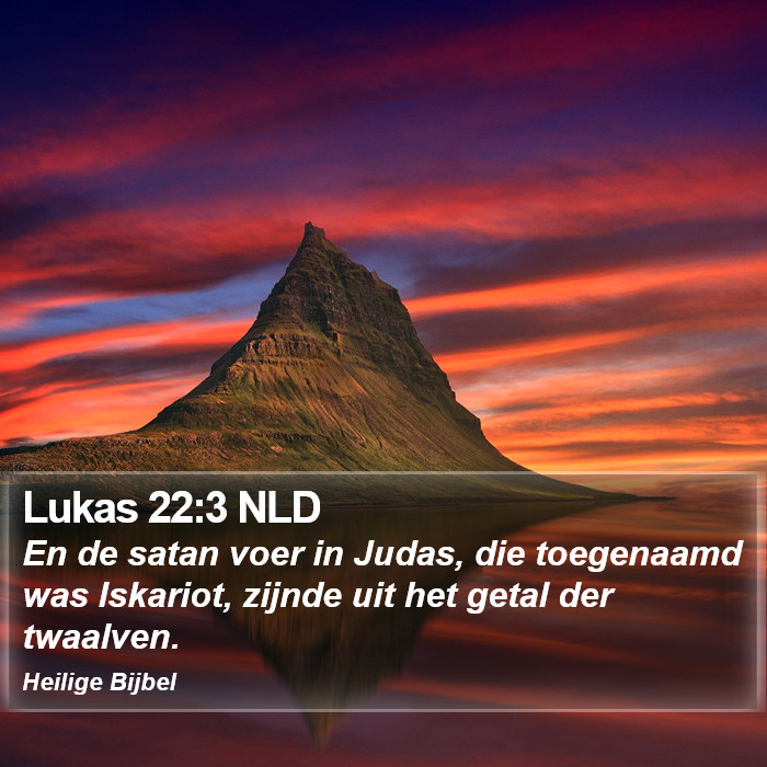 Lukas 22:3 NLD Bible Study