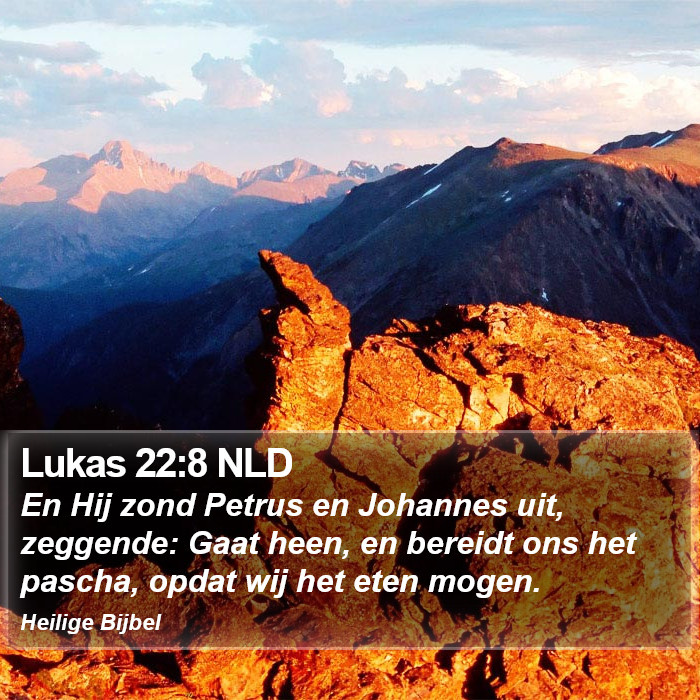 Lukas 22:8 NLD Bible Study