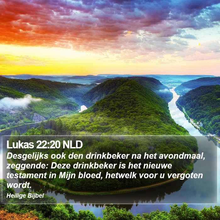 Lukas 22:20 NLD Bible Study