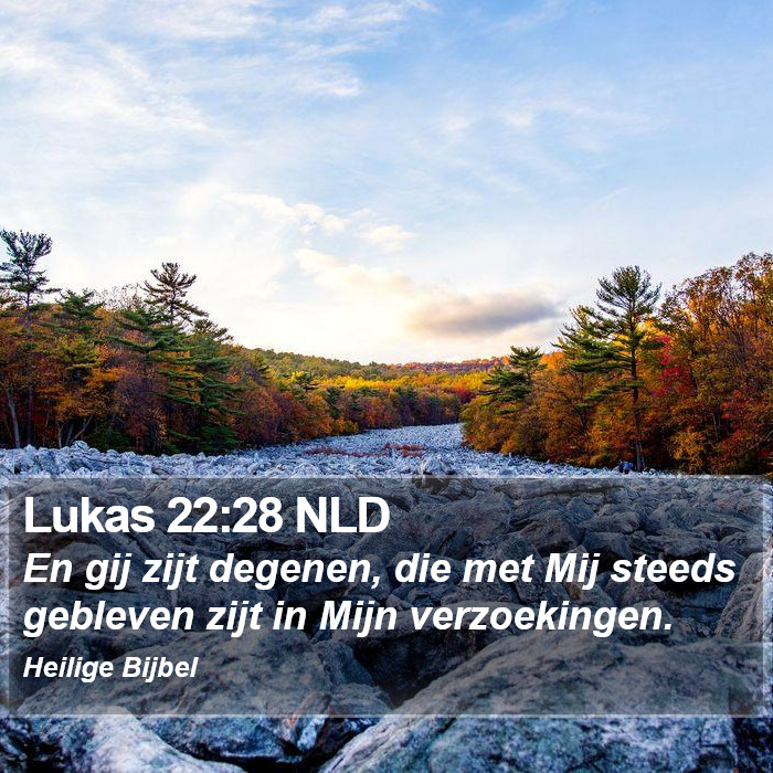 Lukas 22:28 NLD Bible Study