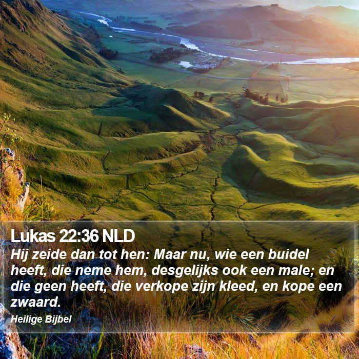 Lukas 22:36 NLD Bible Study