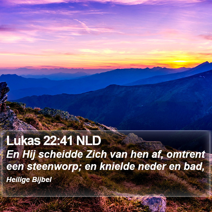 Lukas 22:41 NLD Bible Study