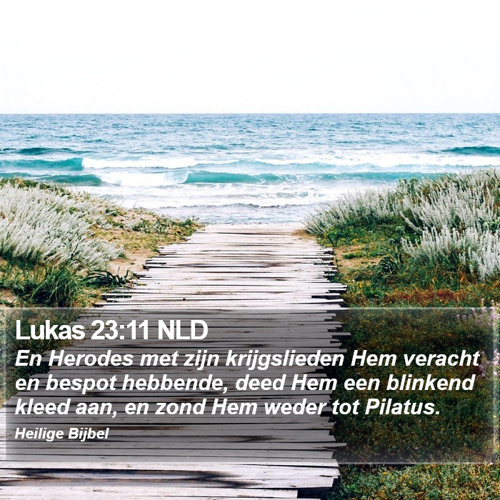 Lukas 23:11 NLD Bible Study