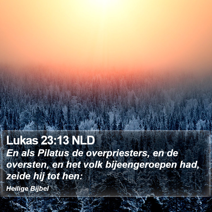 Lukas 23:13 NLD Bible Study
