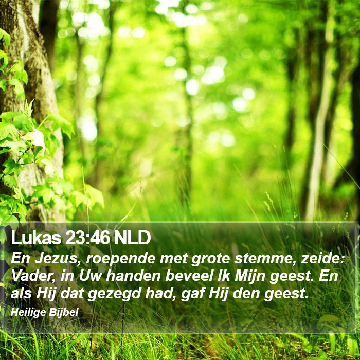 Lukas 23:46 NLD Bible Study