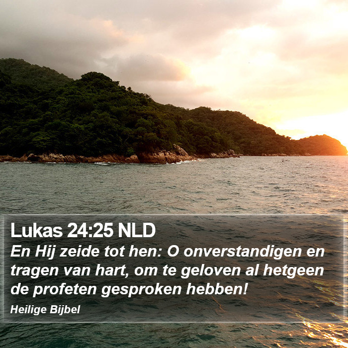 Lukas 24:25 NLD Bible Study