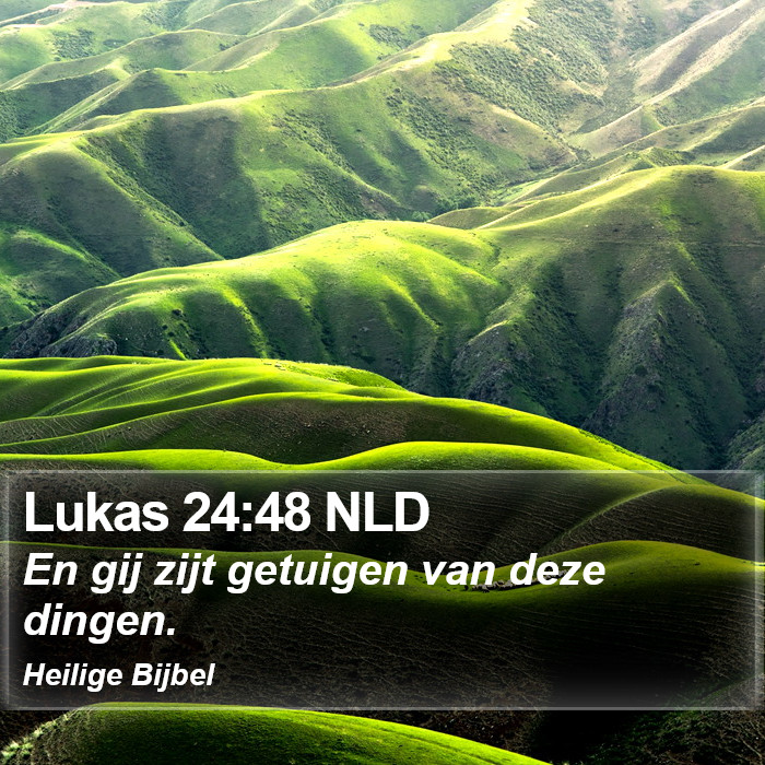 Lukas 24:48 NLD Bible Study