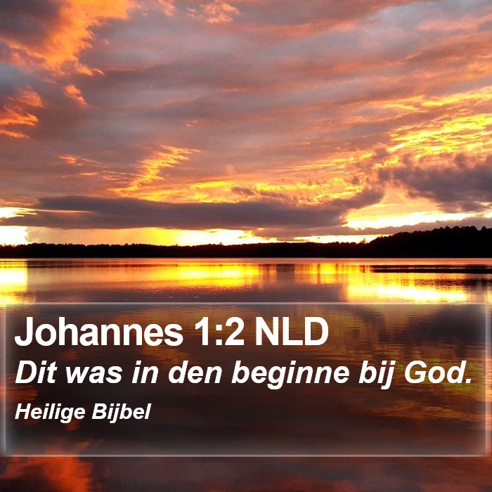 Johannes 1:2 NLD Bible Study