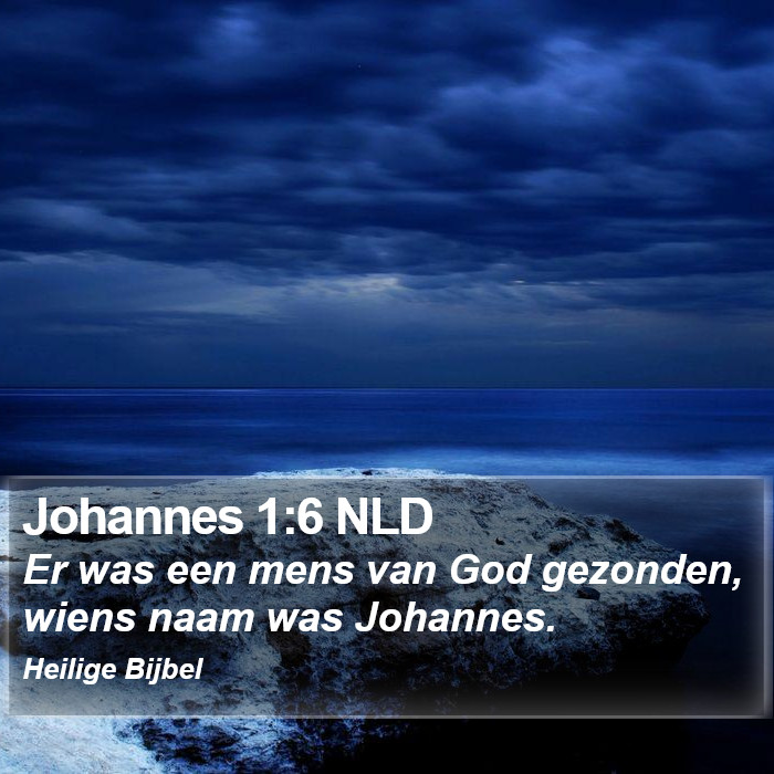 Johannes 1:6 NLD Bible Study