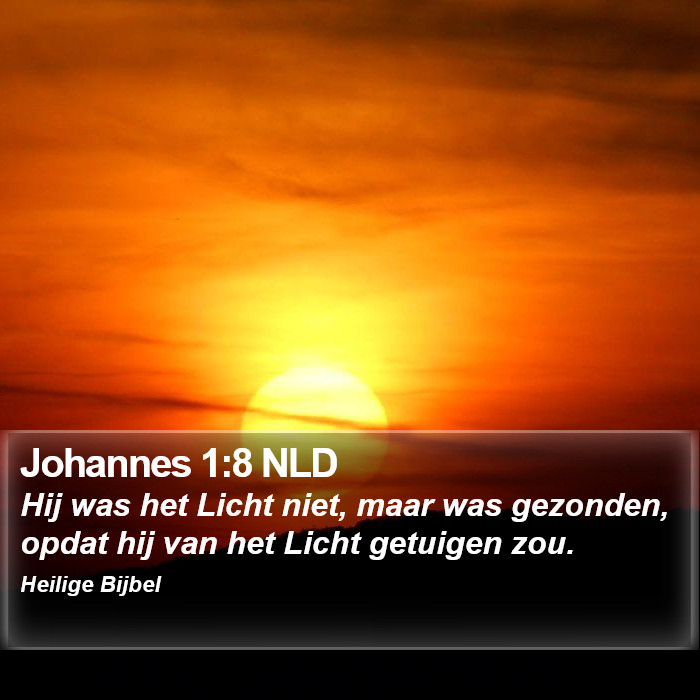 Johannes 1:8 NLD Bible Study