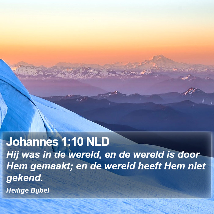 Johannes 1:10 NLD Bible Study