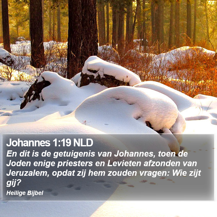 Johannes 1:19 NLD Bible Study