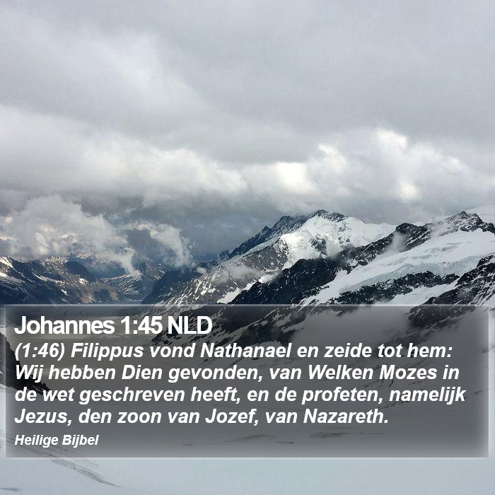 Johannes 1:45 NLD Bible Study