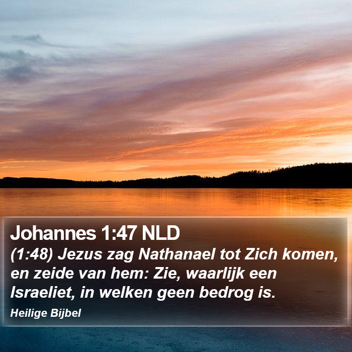 Johannes 1:47 NLD Bible Study