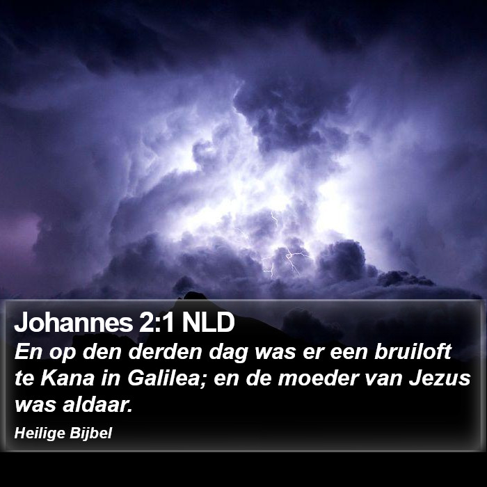 Johannes 2:1 NLD Bible Study