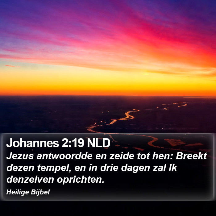 Johannes 2:19 NLD Bible Study